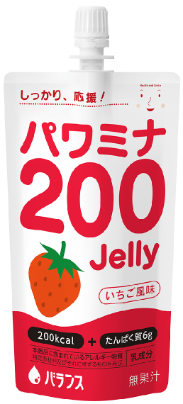 いちご風味のパッケージ