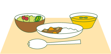 食後のデザートに