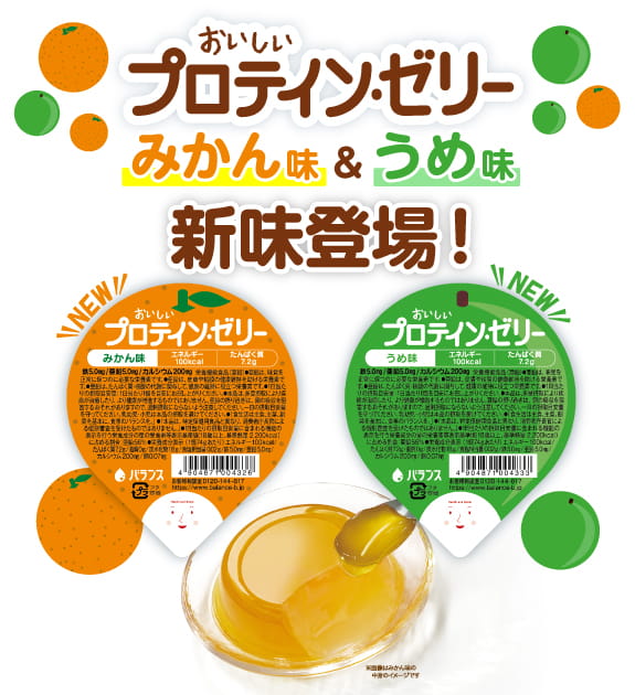 おいしいプロテインゼリー