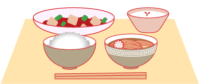 食後のデザートに