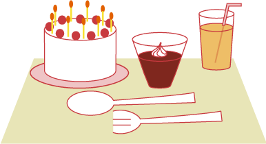 誕生日記念日に